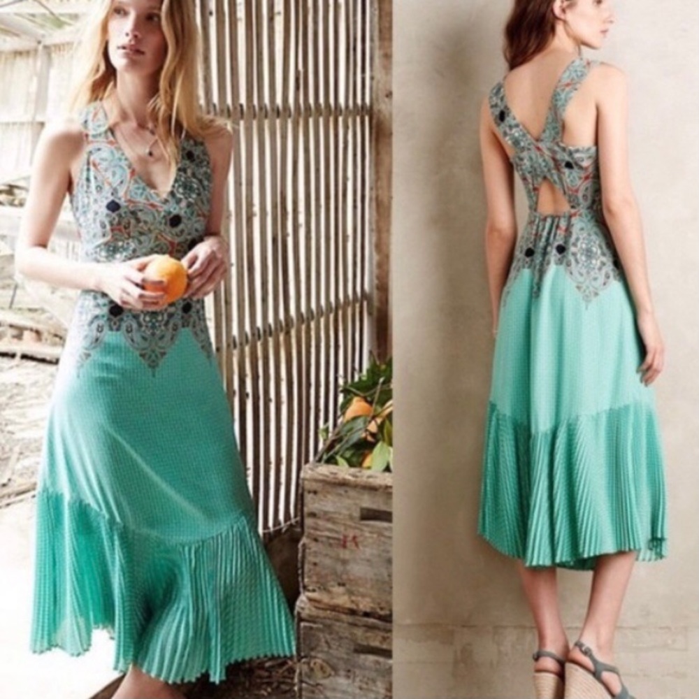 Anthropologie Maeve Midi Dress